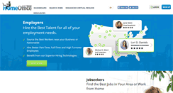 Desktop Screenshot of homeofficecareers.com